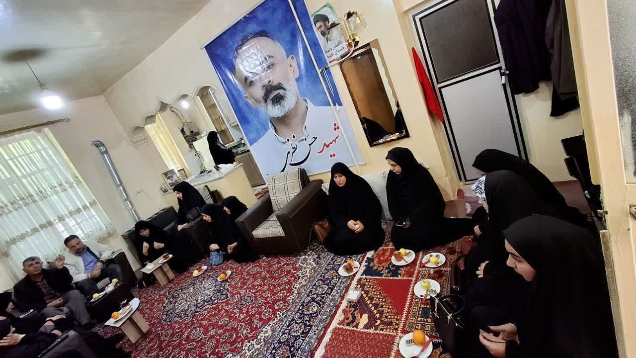 دیدار با خانواده شهدا - ۱