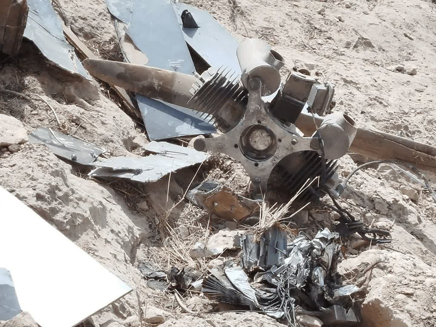 انهدام پهپاد لوکاس - ۱