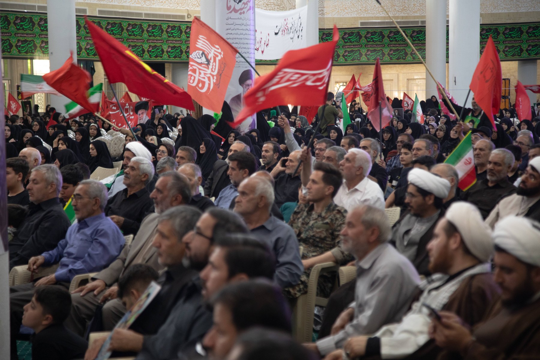 گزارش تصویری مراسم چهلم تدفین امام شهید - ۹