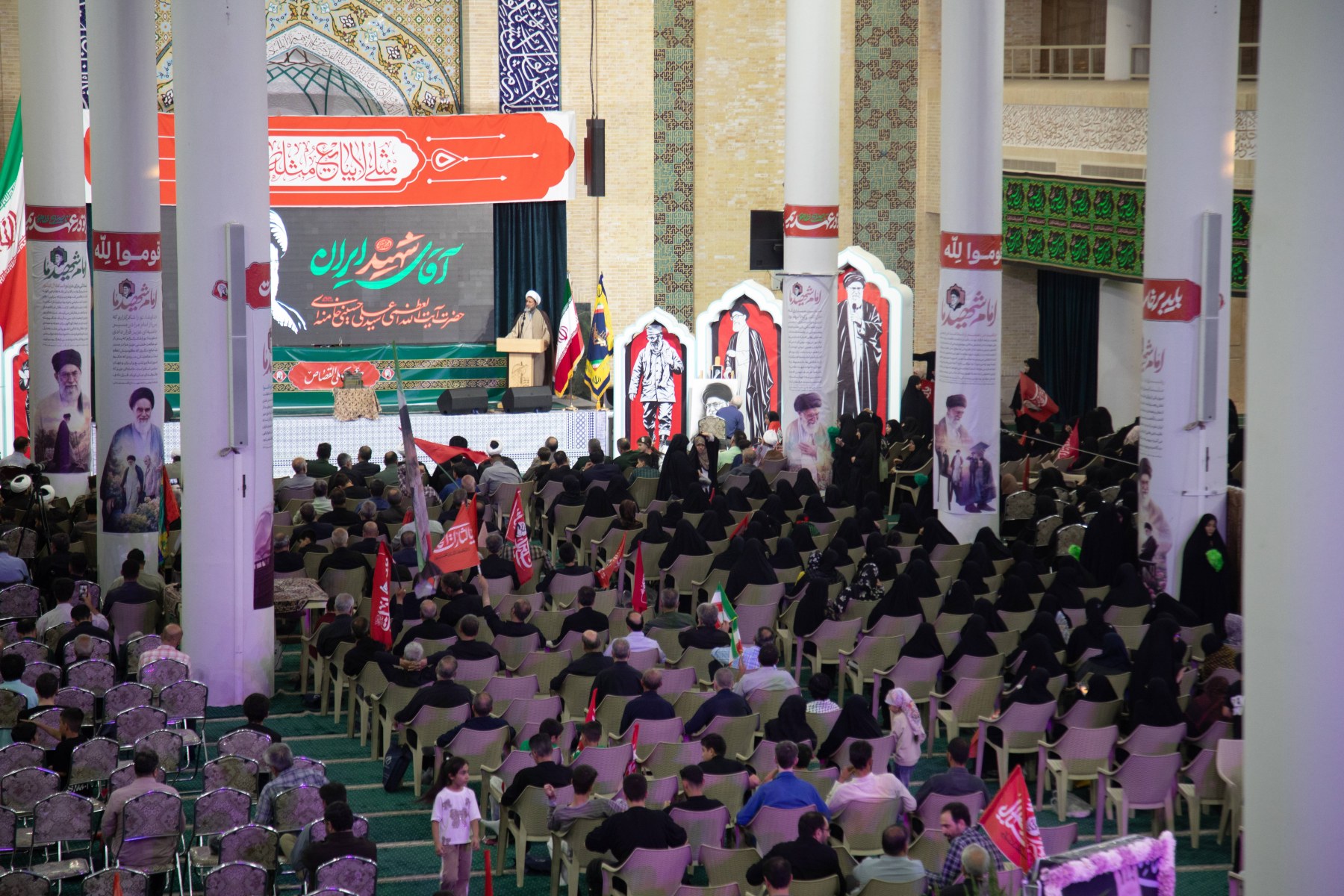 گزارش تصویری مراسم چهلم تدفین امام شهید - ۳