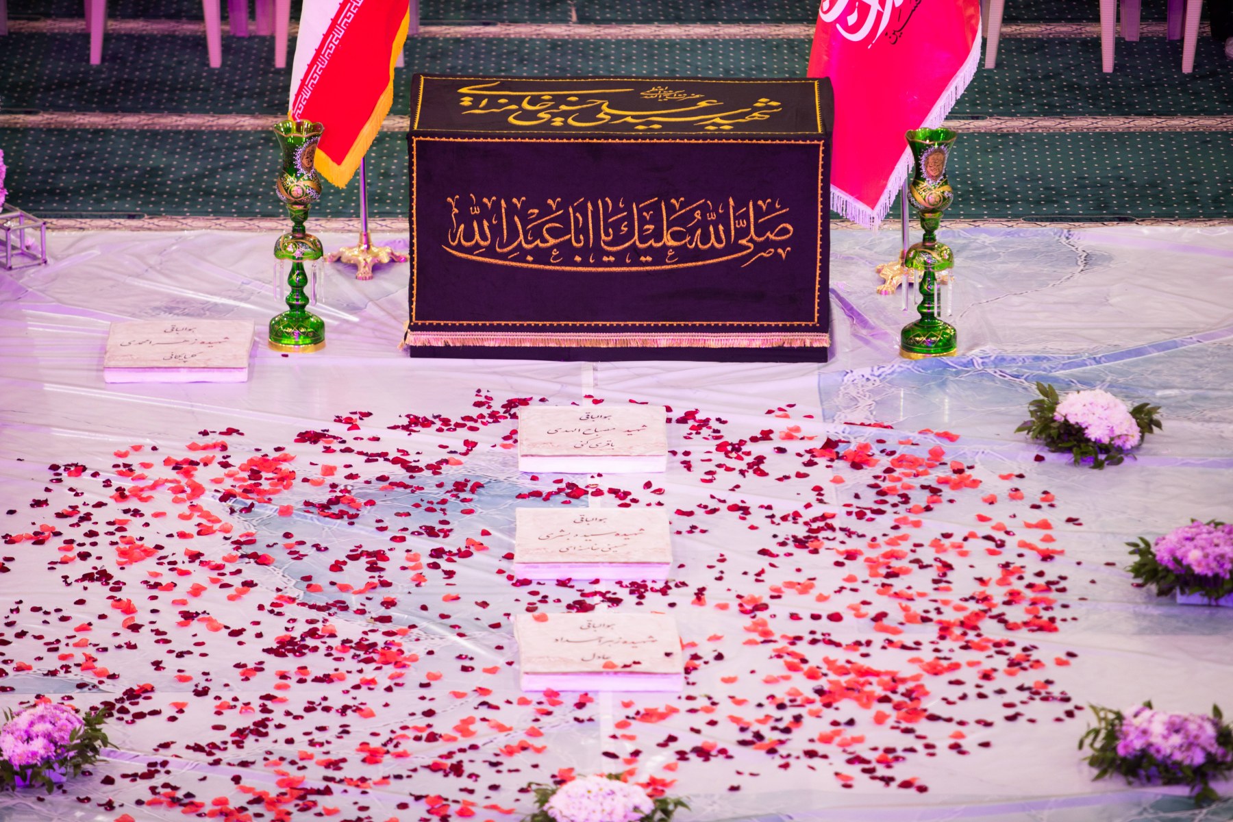 گزارش تصویری مراسم چهلم تدفین امام شهید - ۱