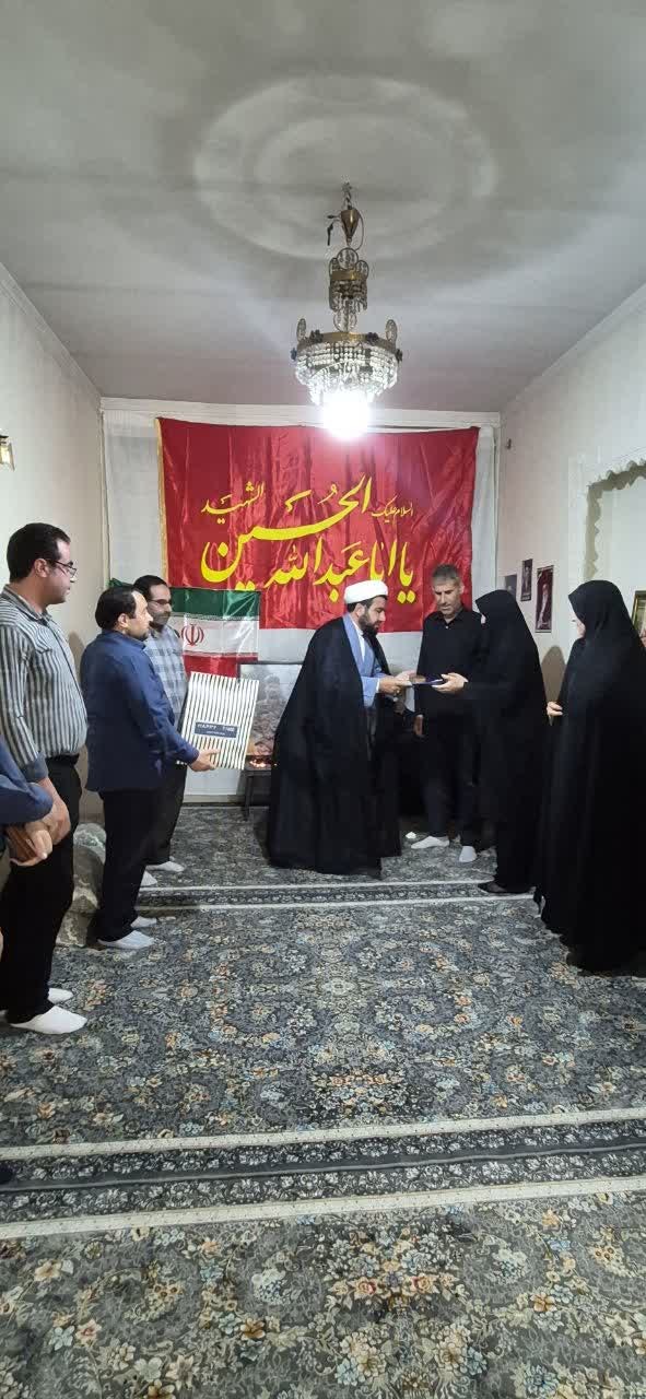 دیدار با خانواده شهید - ۳