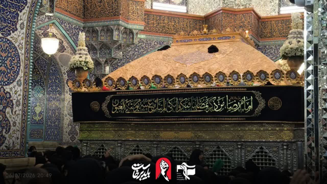 حضور دانشجویان و اساتید در مراسم تشییع قائد شهید امت. - ۶