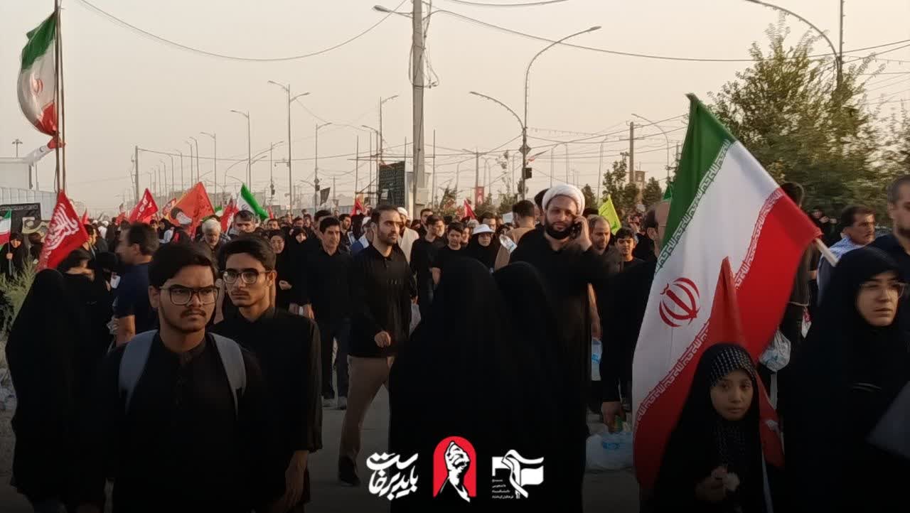 حضور دانشجویان و اساتید در مراسم تشییع قائد شهید امت. - ۱۶