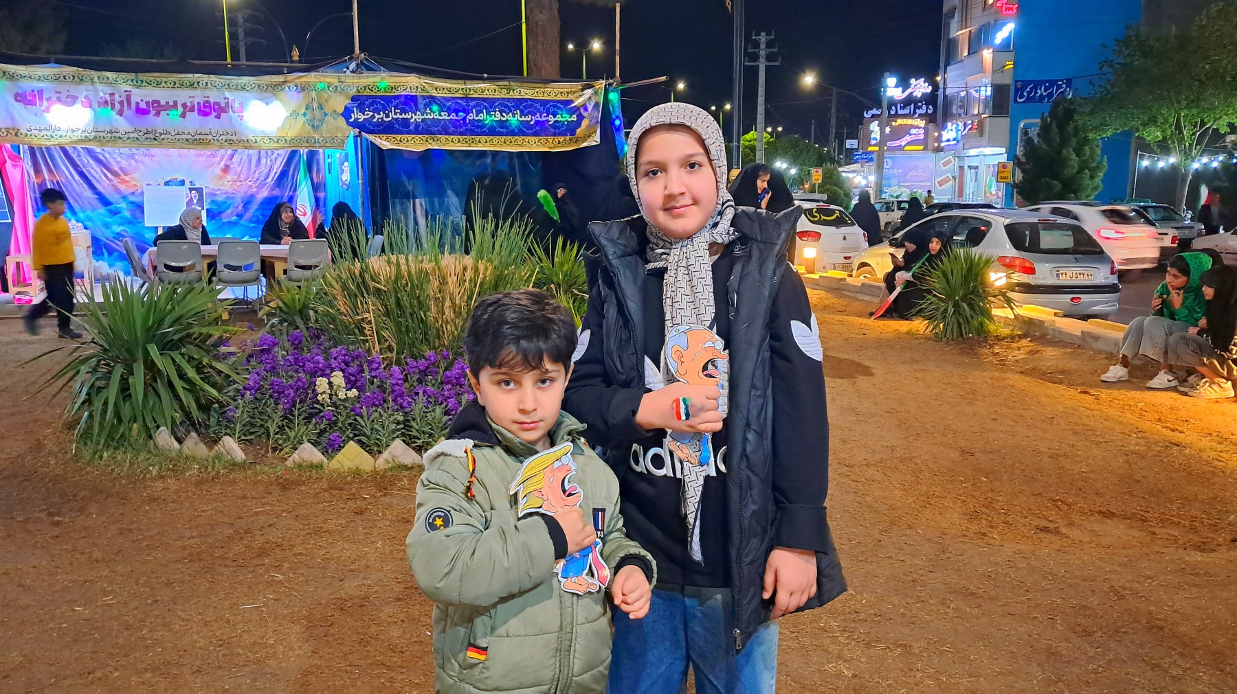 فعالیت در موکب های شبانه در زمان جنگ ۴۰ روزه - ۱۰
