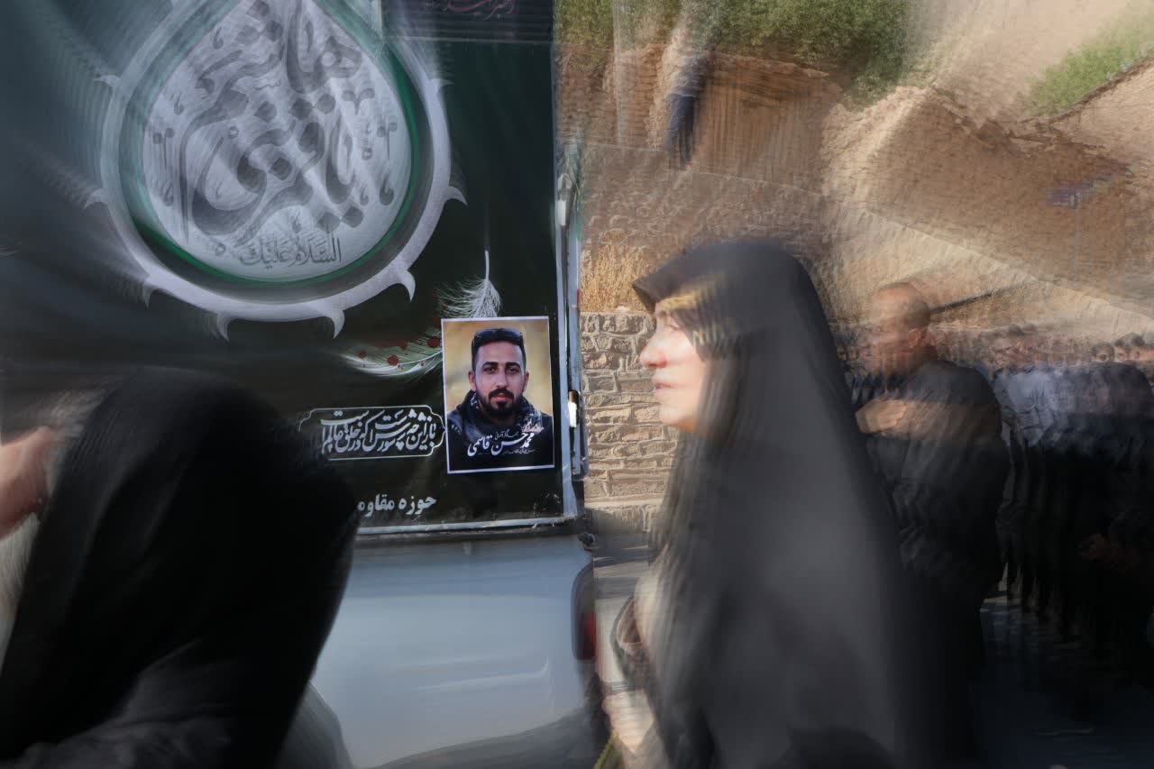 مراسم تشیع شهید محمدحسن قاسمی - ۱۰