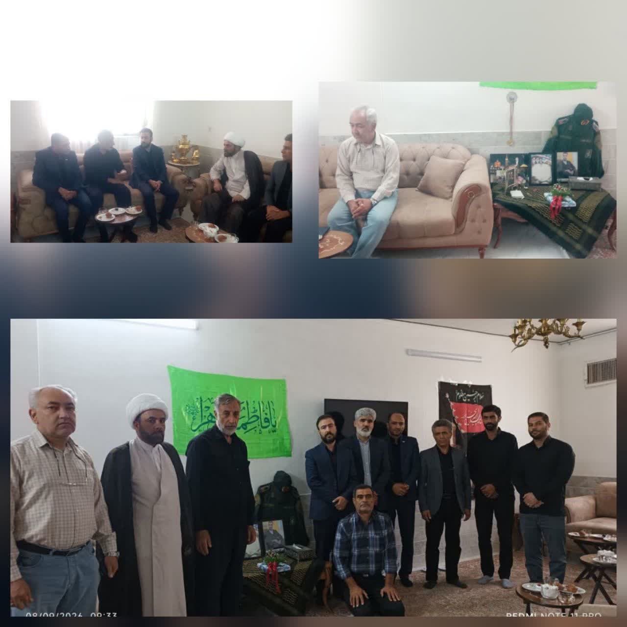 دیدار دانشگاهیان با خانواده گرانقدر شهید والامقام علی فیاضی - ۱