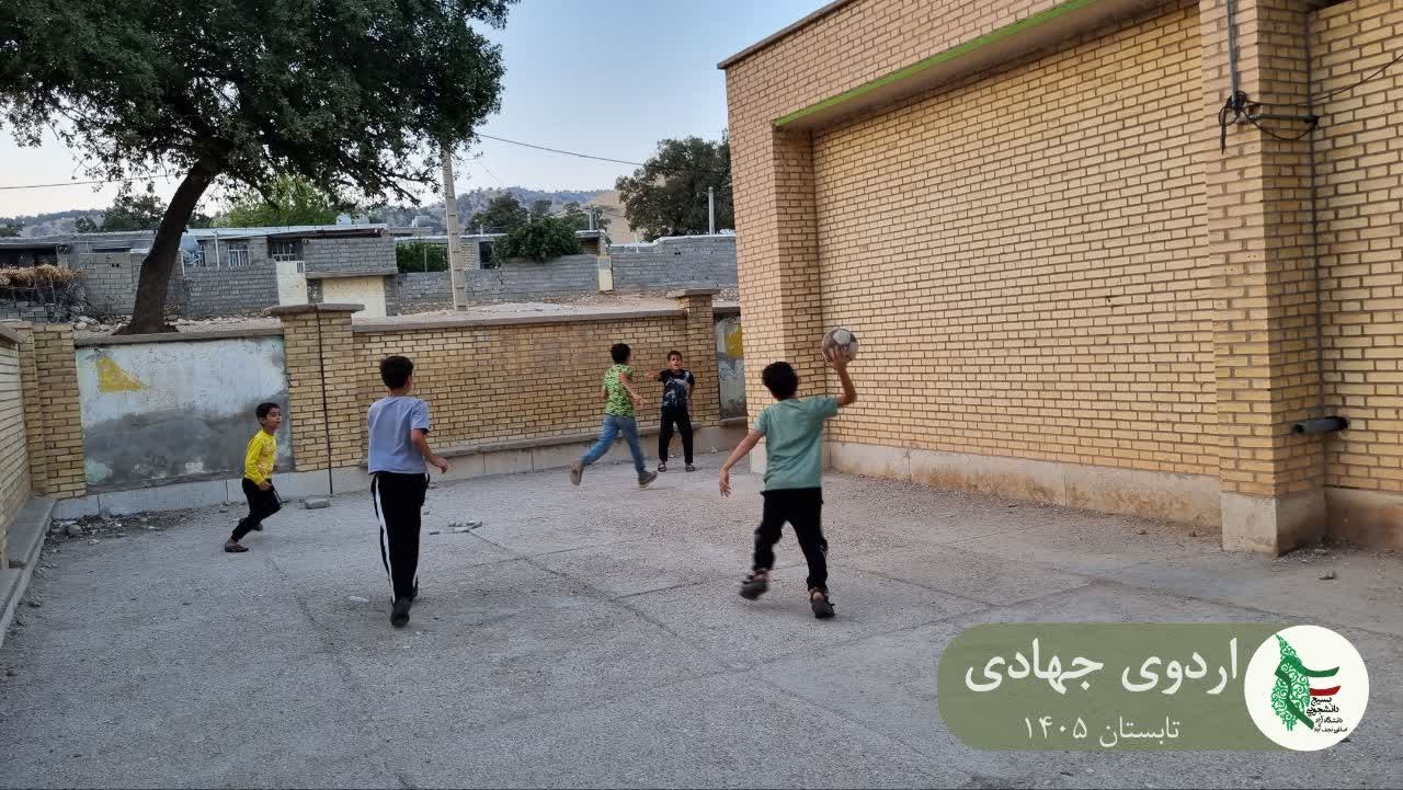 گزارش تصویری روز دوم اردوی جهادی دانشگاه ازاد نجف اباد - ۲