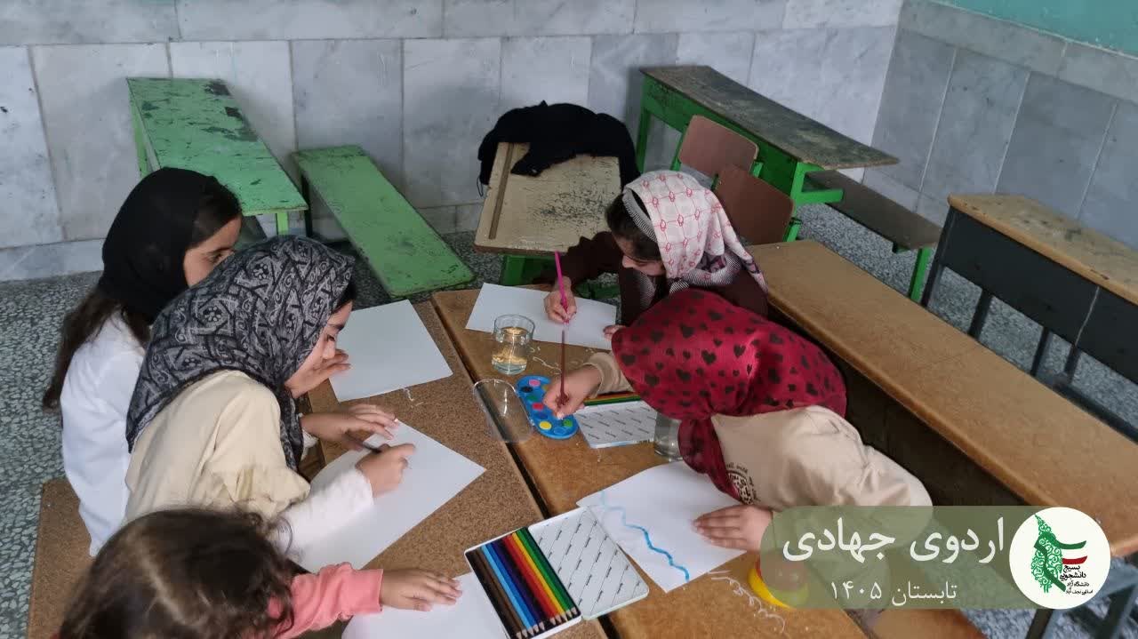گزارش تصویری روز دوم اردوی جهادی دانشگاه ازاد نجف اباد - ۸