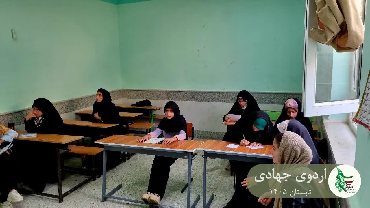 گزارش تصویری روز چهارم اردوی جهادی دانشگاه آزاد نجف آباد - ۱۲