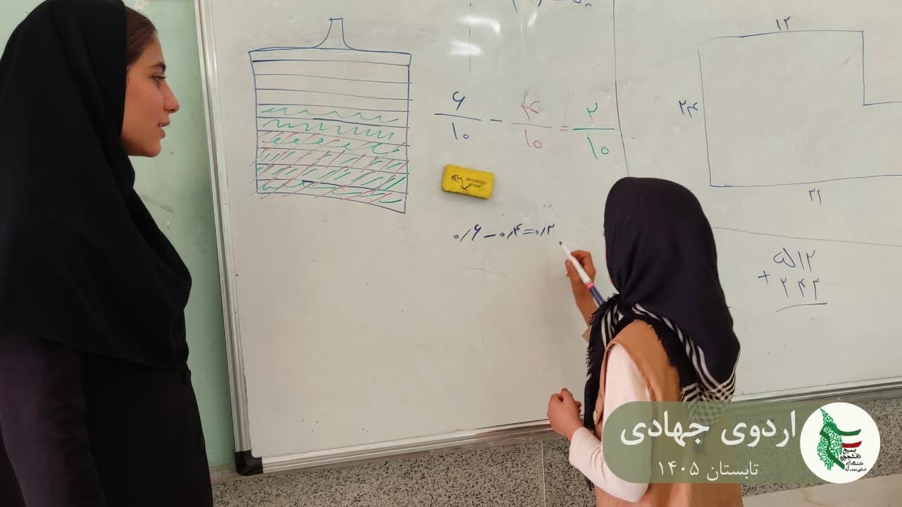 گزارش تصویری روز چهارم اردوی جهادی دانشگاه آزاد نجف آباد - ۹