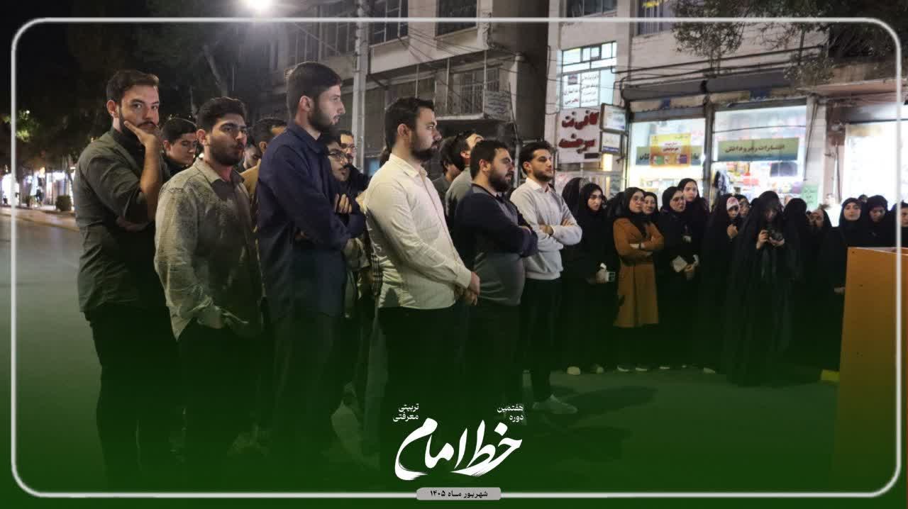 حضور فراگیران دوره های تابستان در تجمعات شبانه - ۴