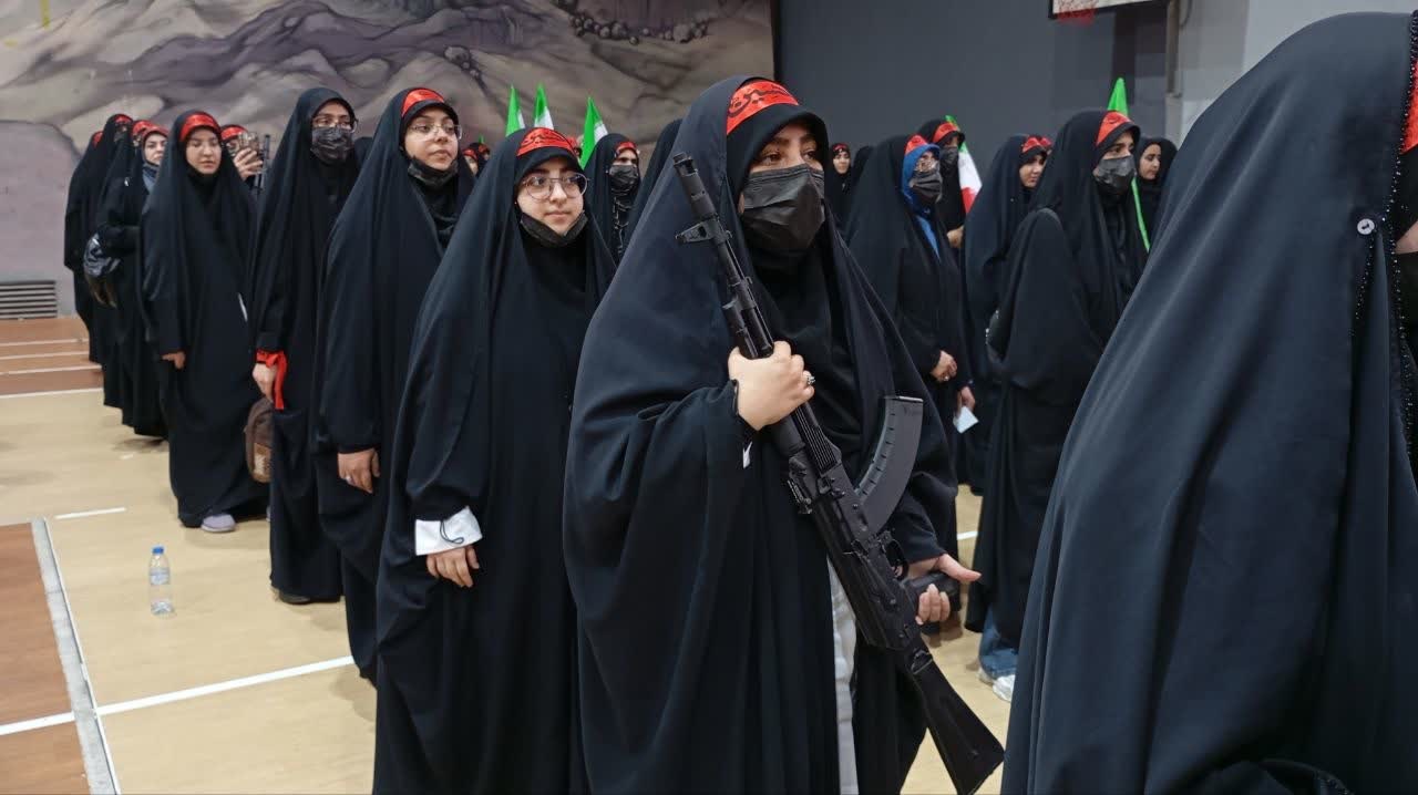 شرکت و حضور دانشجویان دانشکده علوم قرآنی اصفهان (دولت آباد) در رزمایش جانفدا اصفهان - ۱