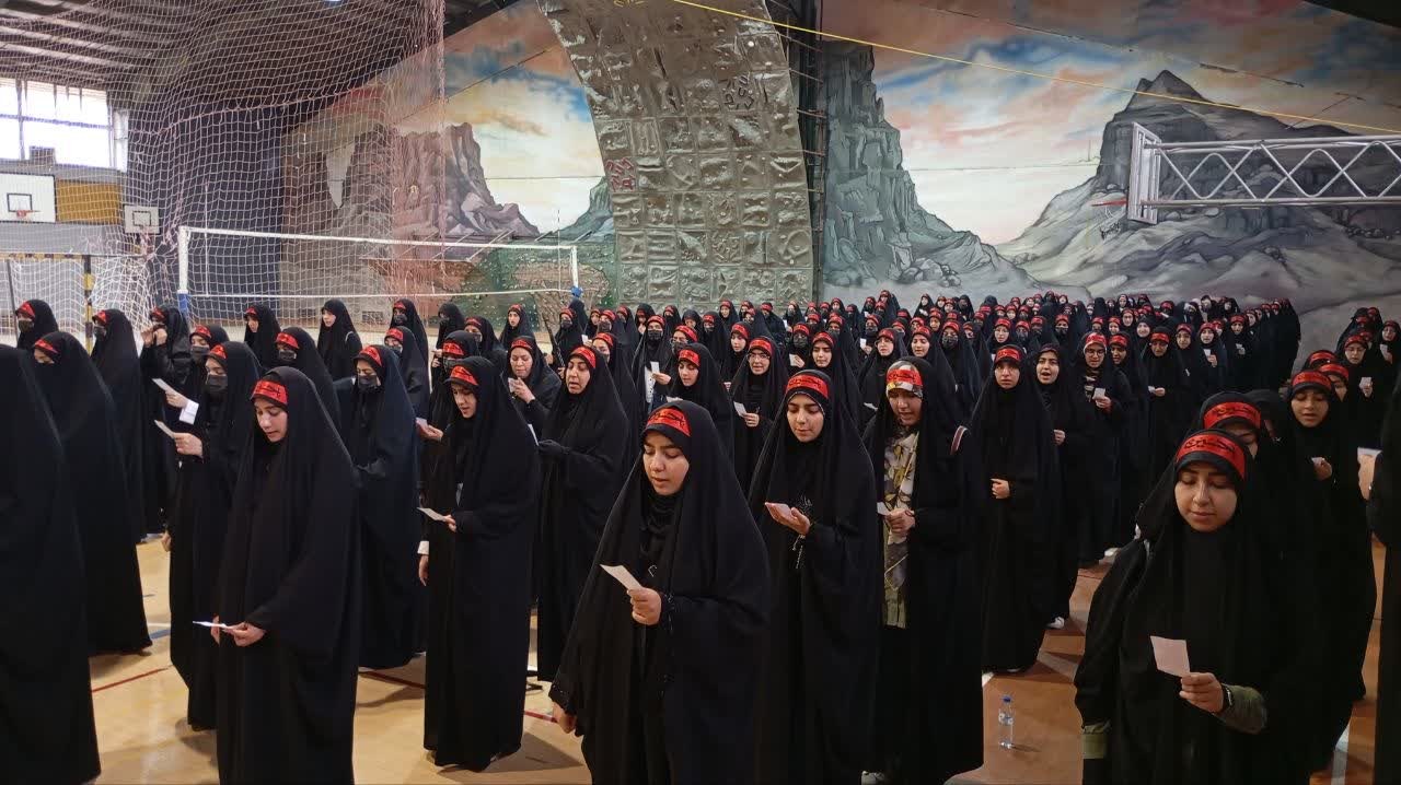شرکت و حضور دانشجویان دانشکده علوم قرآنی اصفهان (دولت آباد) در رزمایش جانفدا اصفهان - ۲