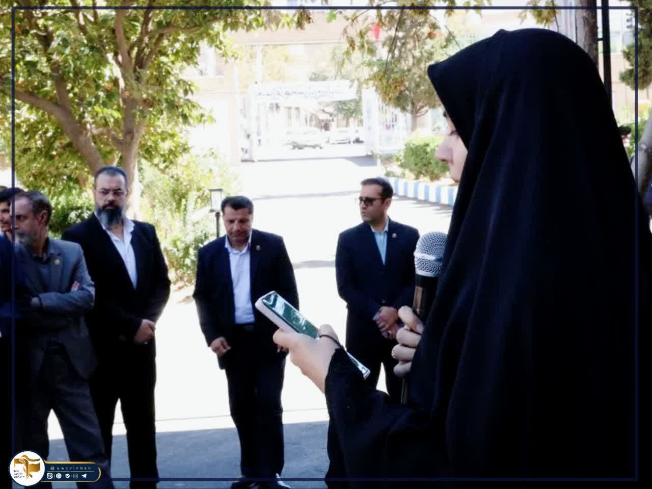 📍تجمع دانشجویان جان‌فدایان دانشگاهیان استان قزوین در دانشگاه فرهنگیان - ۶