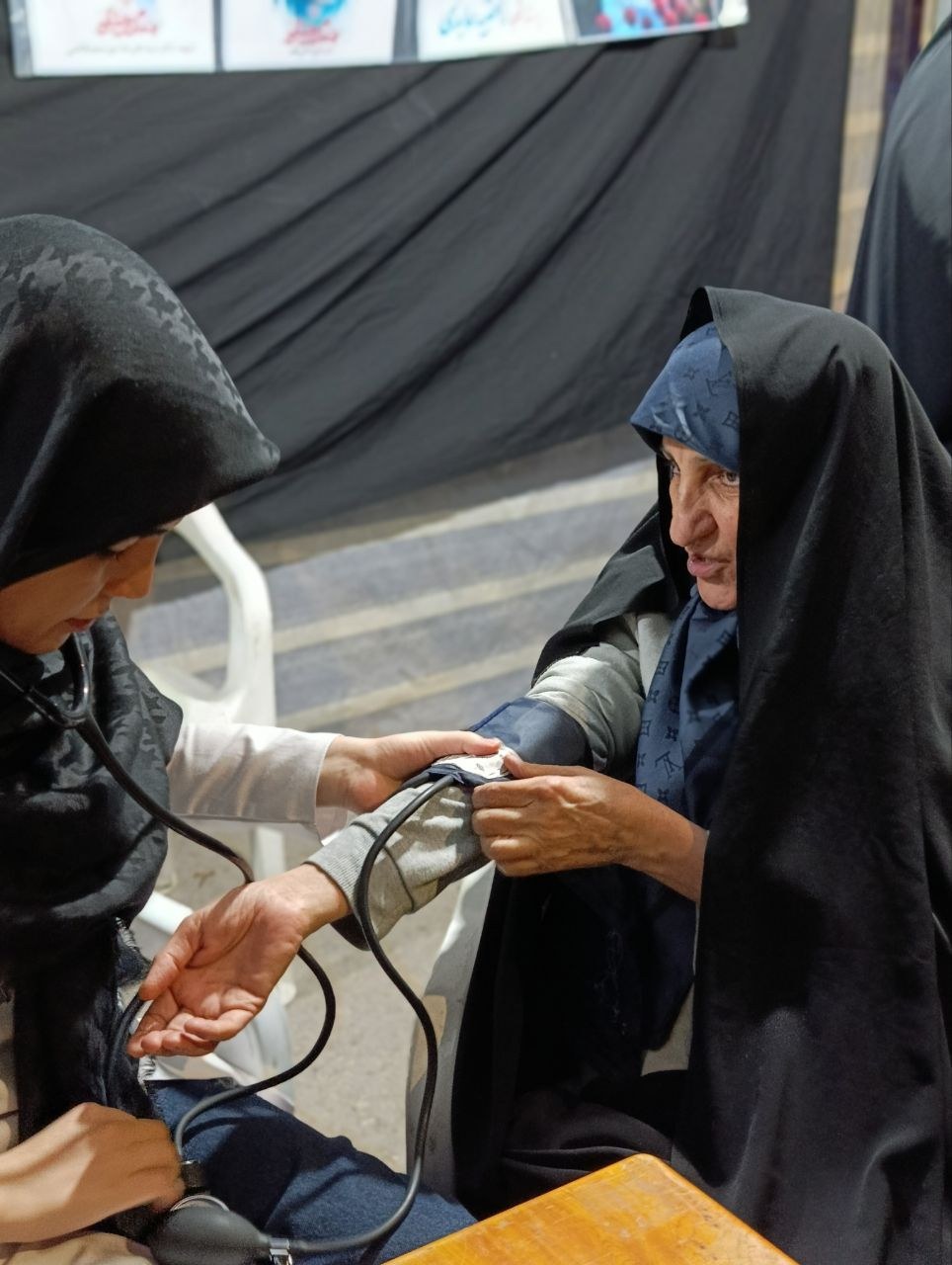موکب سیار بسیج دانشجویی دانشگاه علوم پزشکی کرمانشاه - ۷
