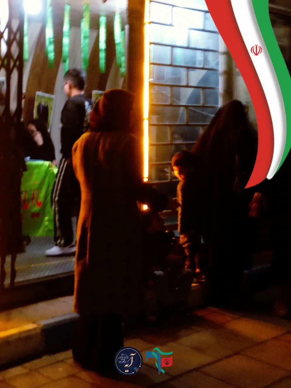 روایتی از شب اول | برپایی ایستگاه بسیج دانشجویی خواهران دانشگاه دانش البرز آبیک - ۲