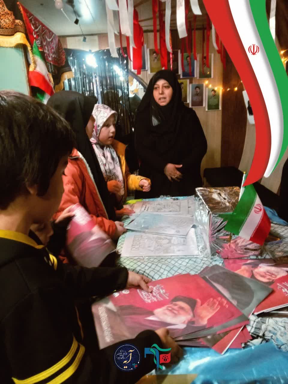 روایتی از شب اول | برپایی ایستگاه بسیج دانشجویی خواهران دانشگاه دانش البرز آبیک - ۷