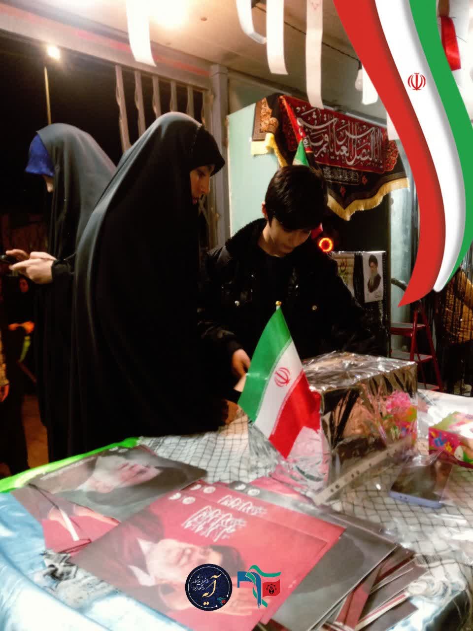 روایتی از شب اول | برپایی ایستگاه بسیج دانشجویی خواهران دانشگاه دانش البرز آبیک - ۸