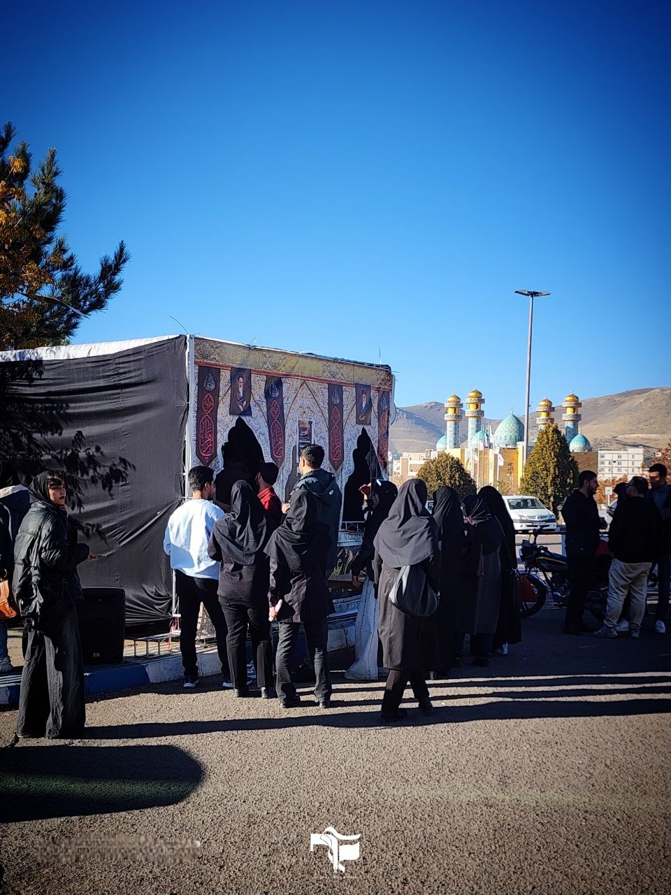 موکب دانشجویی به مناسبت ایام فاطمیه.. - ۱