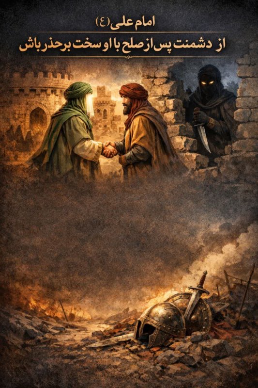 هشدار پس از صلح    حدیث حضرت علی ع