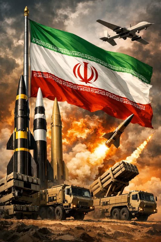 قدرت موشکی و پهبادی ایران عزیز