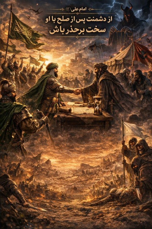 هشدار پس از صلح