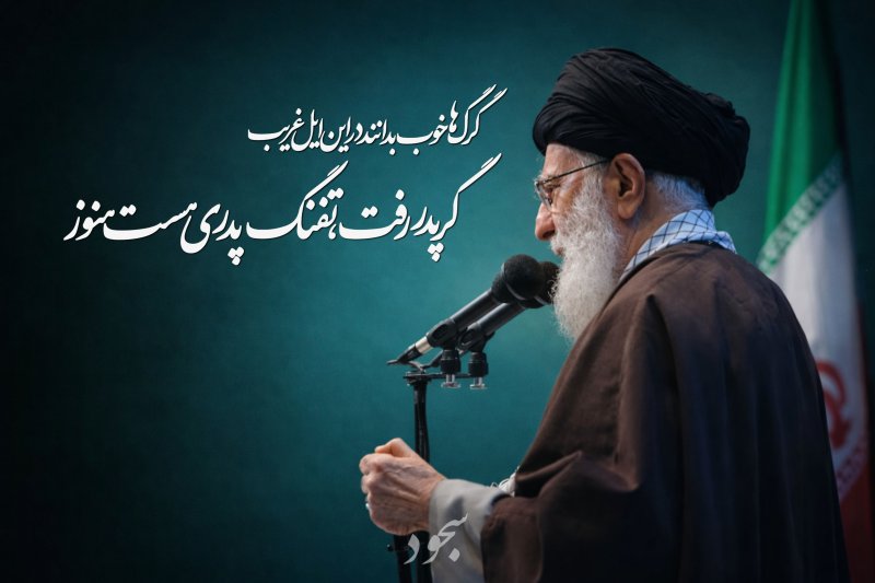 گرگ ها خوب بدانند در این ایل غریب  گر پدر رفت، تفنگ پدری هست هنوز
