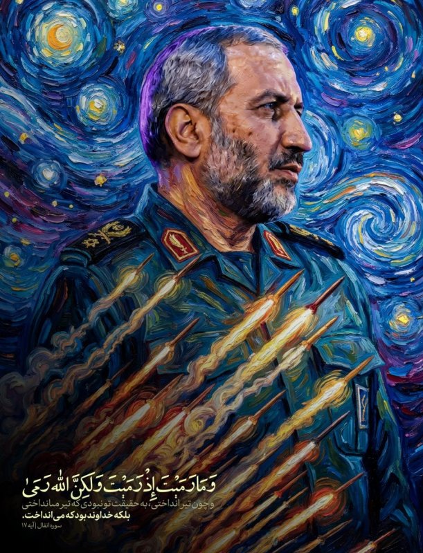 خداوند بود که می انداخت.