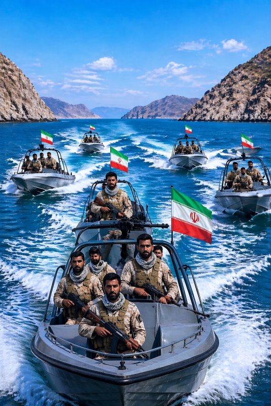 محافظان آب‌های سرزمینی ایران در تنگه هرمز قدرت نمایی نیروی دریایی سپاه در دفاع از مرزهای ایران
