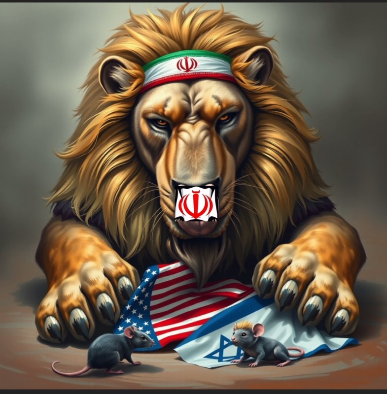 آمریکا و اسرائیل مثل موش در چنگال ایران 🦁🦁🦁
