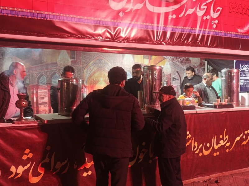 برپایی موکب دانشگاه آزاد اسلامی واحد دورود