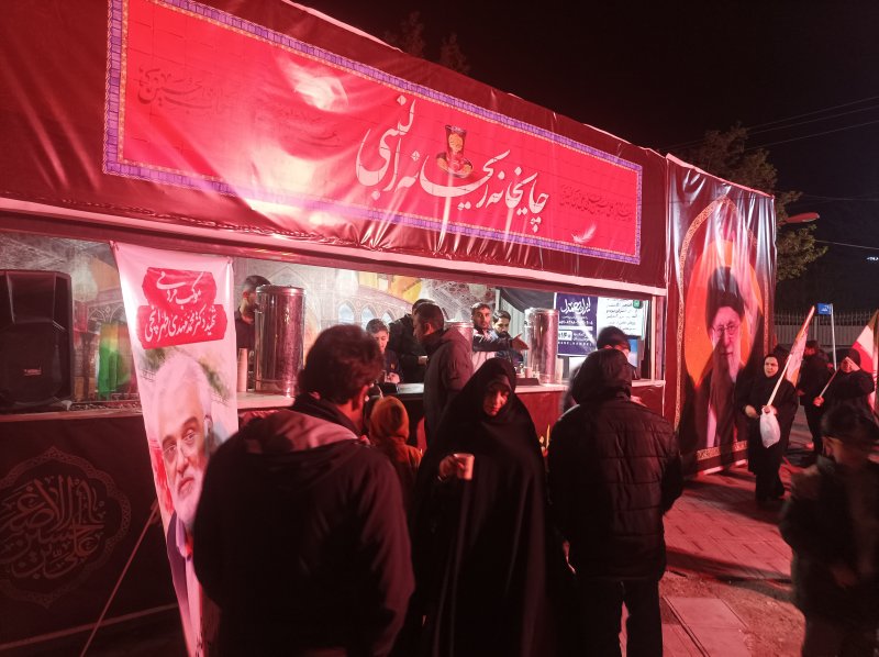 برپایی موکب دانشجویی توسط کانون ایثار و شهادت دانشگاه آزاد اسلامی واحد دورود با همکاری بسیج دانشجویی این دانشگاه