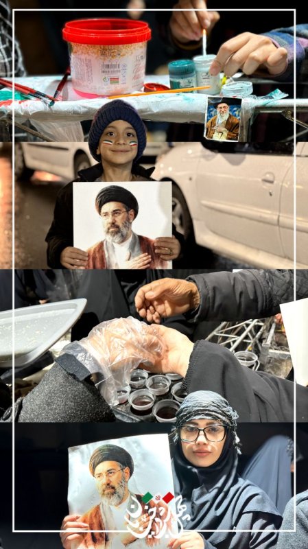 گزارش تصویری برپایی موکب عزاداری ایام شهادت رهبر معظم انقلاب