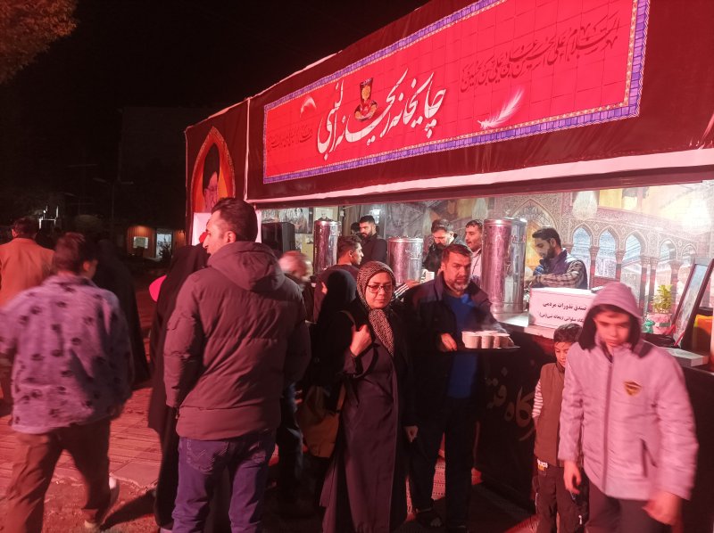 برپایی موکب توسط دانشگاه آزاد اسلامی واحد دورود