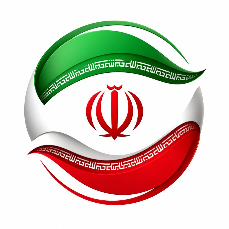 لوگوی پرچم ایران با طراحی مدرن و منحصر به فرد
