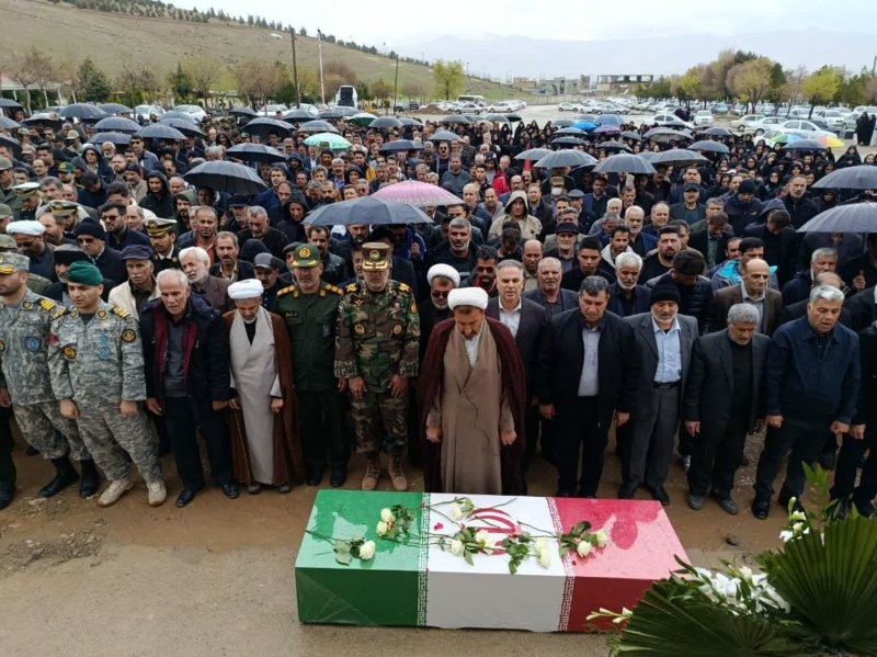 تشیع شهید ناو دنا شهرستان دورود : شهید امیر کشوری