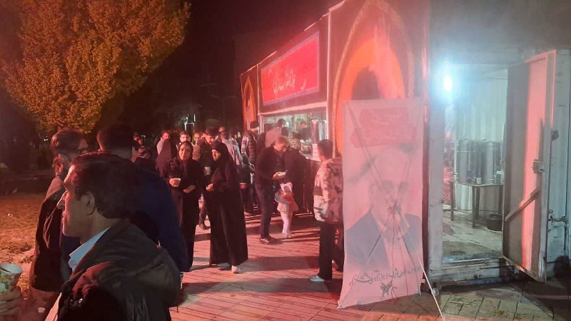 برپایی موکب دانشجویی توسط کانون ایثار و شهادت دانشگاه آزاد اسلامی واحد دورود با همکاری بسیج دانشجویی این دانشگاه