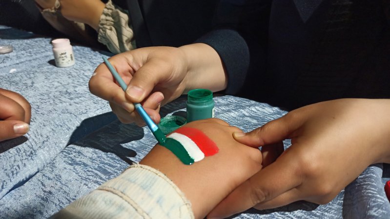 نقاشی پرچم ایران