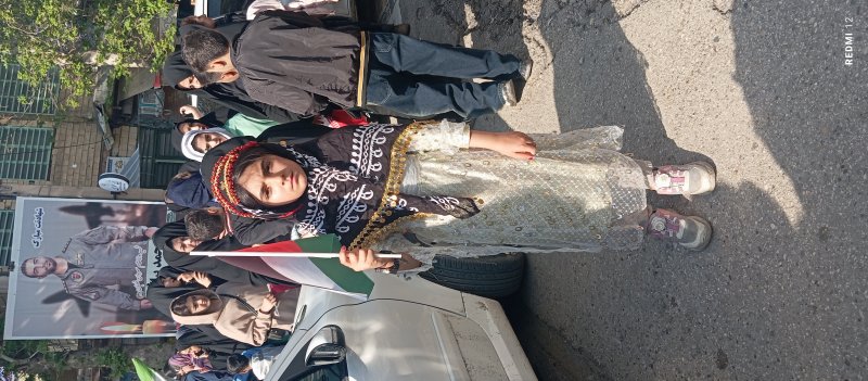 کودکان پای کار انقلاب در رزمایش امام رضایی ها