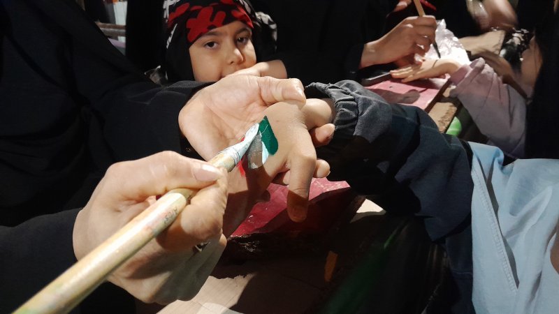 نقاشی پرچم ایران