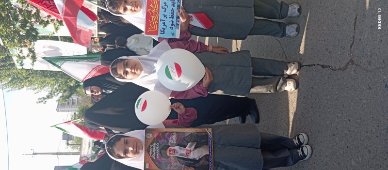 رزمایش امام رضایی ها با حضور دختران انقلابی ✌️