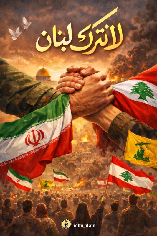لا نترک لبنان 🇱🇧❤️🇮🇷