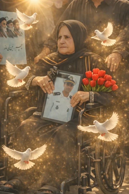 مادر شهید💔