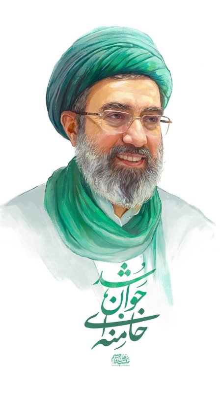 خامنه ای جوان شد