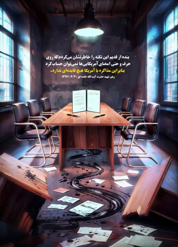 مذاکره با آمریکا