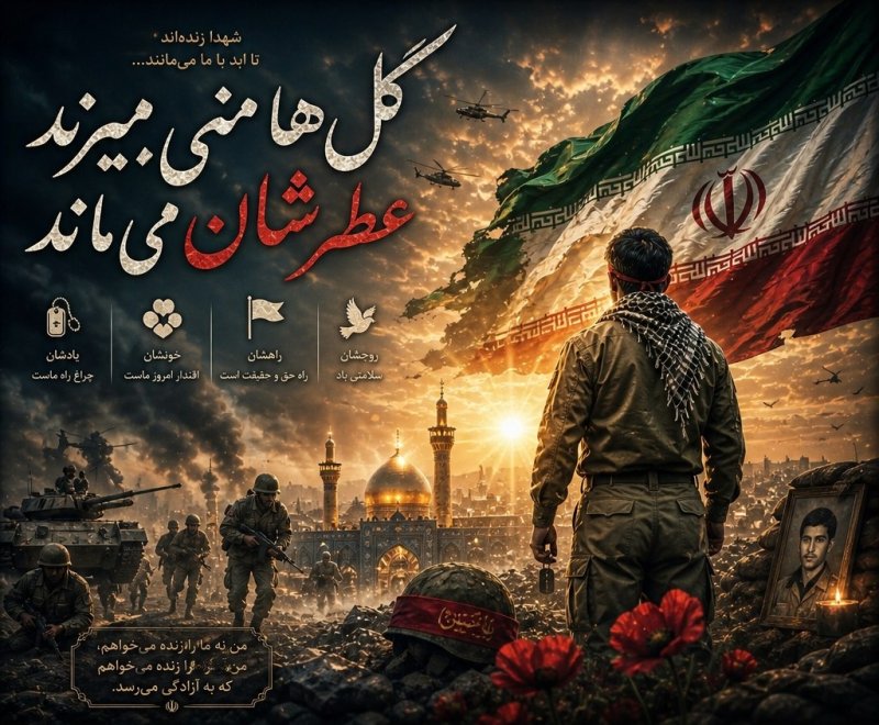 شهدا حافظ خاک ایران