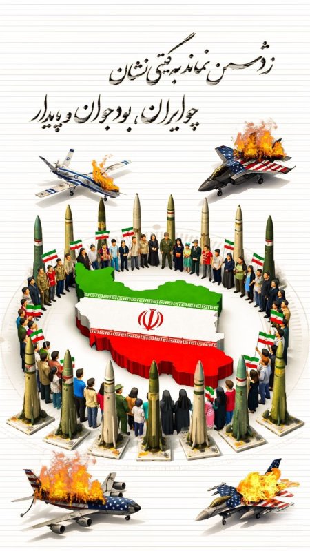 ز دشمن نماند به گیتی نشان    چو ایران، بود جوان و پایدار