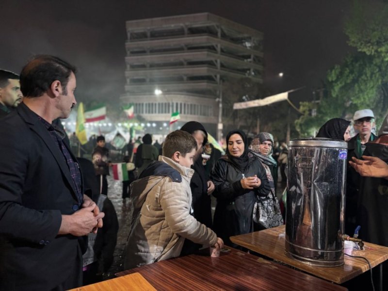 موکب سیار بسیج دانشجویی دانشگاه علوم پزشکی کرمانشاه