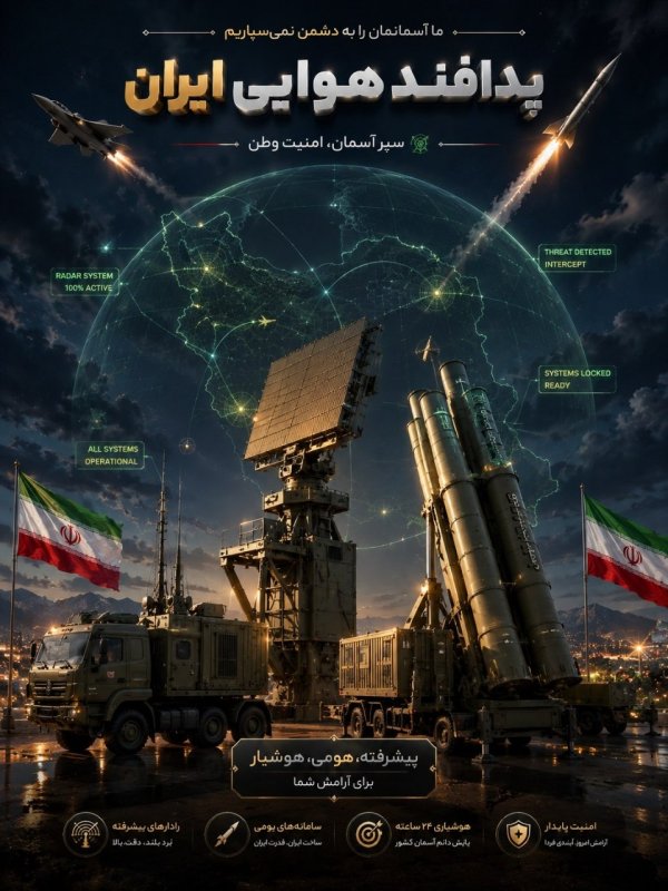 دژ استوار؛ امنیت پایدار آسمان ایران